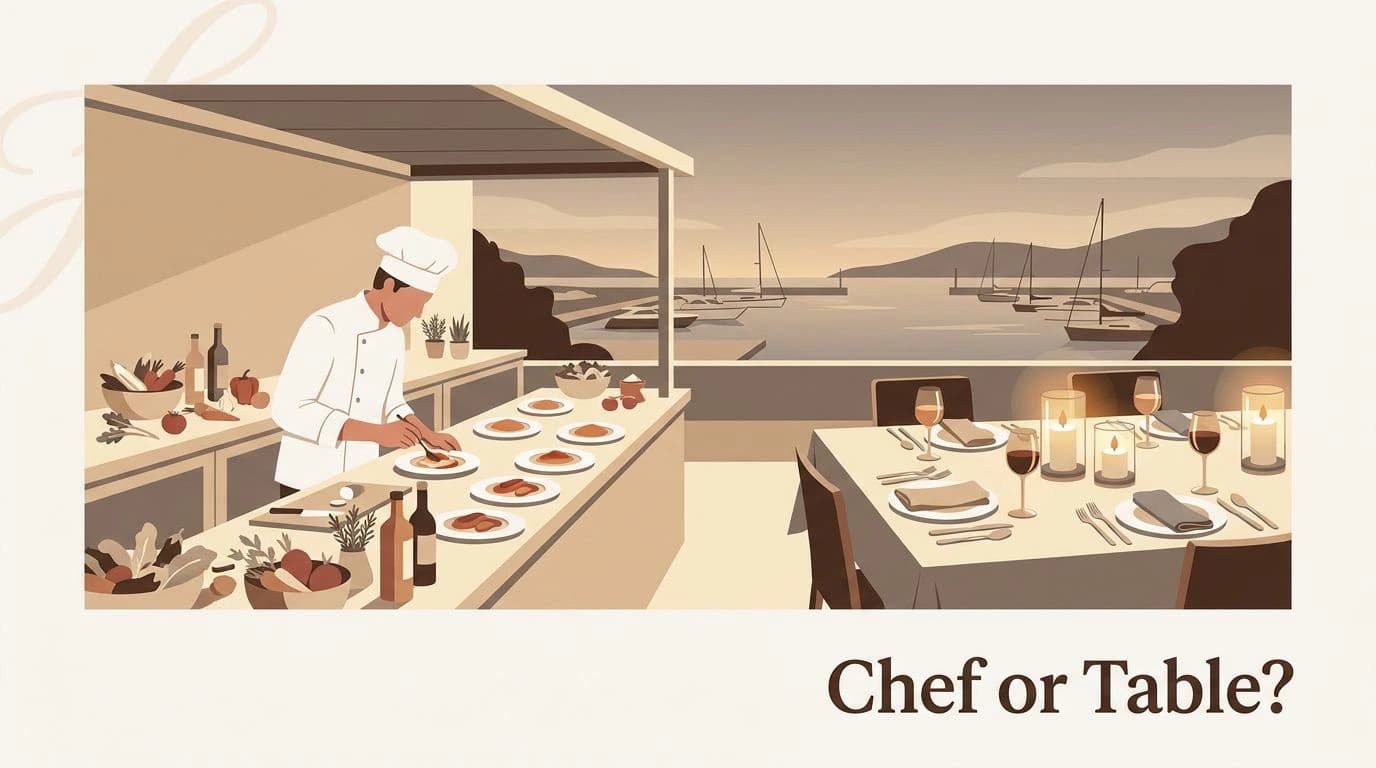 Private Chef or Restaurant Reservation: Choosing the Right Dining Setup for Your St Barts Villa